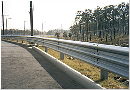 Galvanized Guard Rails