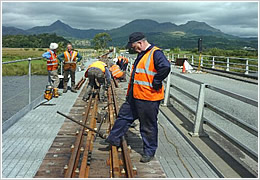 Temporary Guard Rails